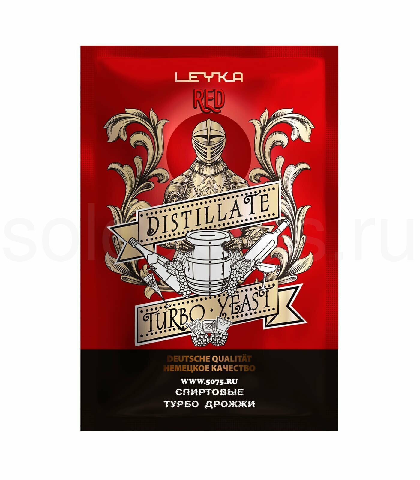 Спиртовые турбо дрожжи Leyka RED, 100гр